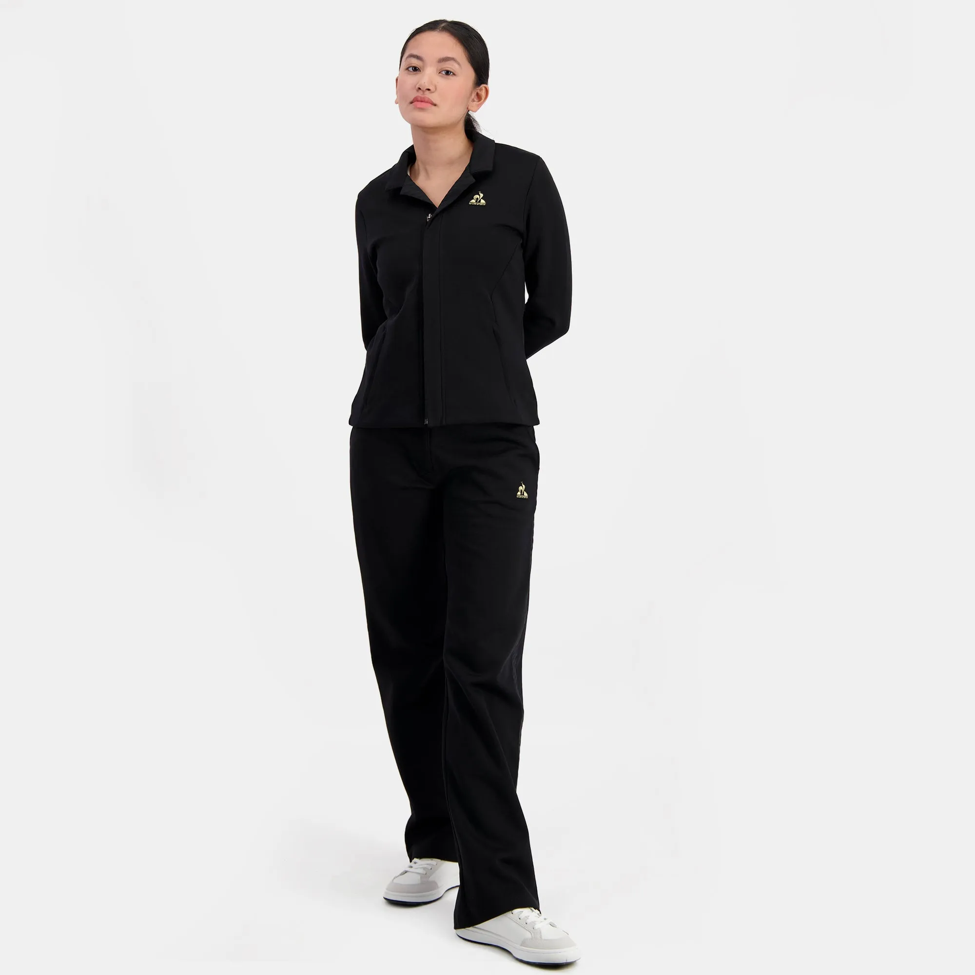 2410892-COQ D'OR Pant Droit N°1 W black | Pantalon coupe droite Femme